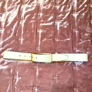 Rag & Bone Rebound Belt White Size Small